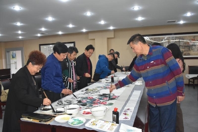 川南渝西統一戰線雙圈同心合作聯盟書畫藝術交流活動在樂山舉行